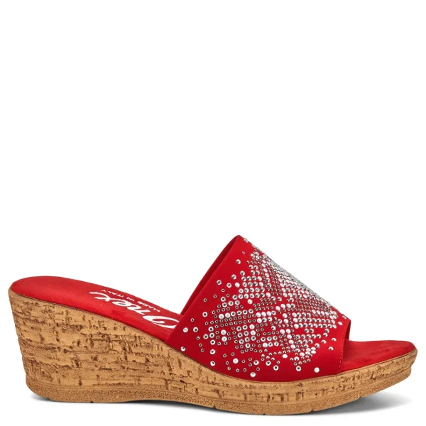 Onex Shoes Joline / Red | Wedges
